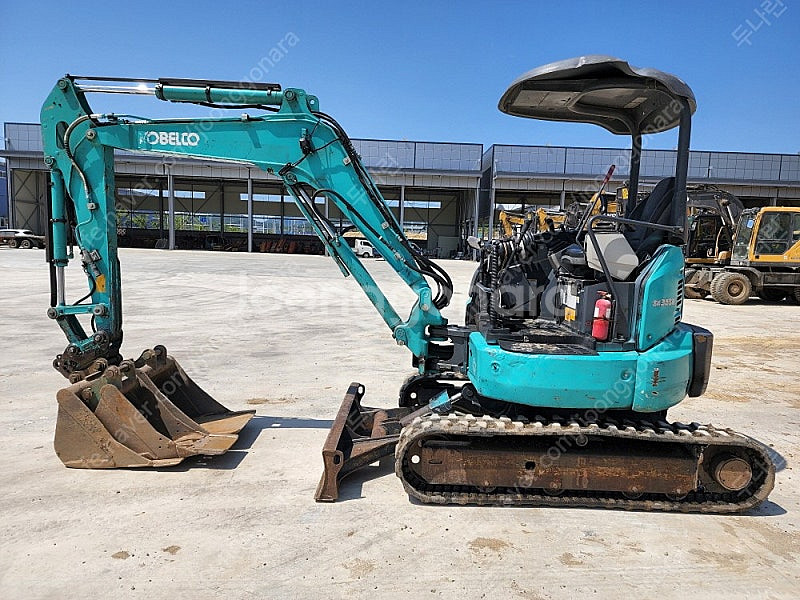 코벨코 SK35 2016년식 버켓3종 3.5톤급 중고굴삭기 미니035--1